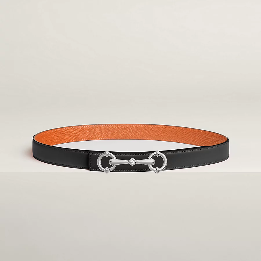 Replicate Lady Rider belt buckle Reversible leather strap 24 mm(1:1 replica)