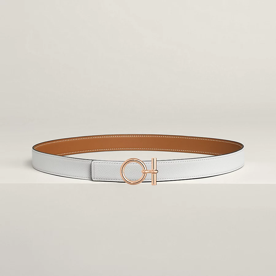 Replicate Flot belt buckle Reversible leather strap 24 mm(1:1 replica)