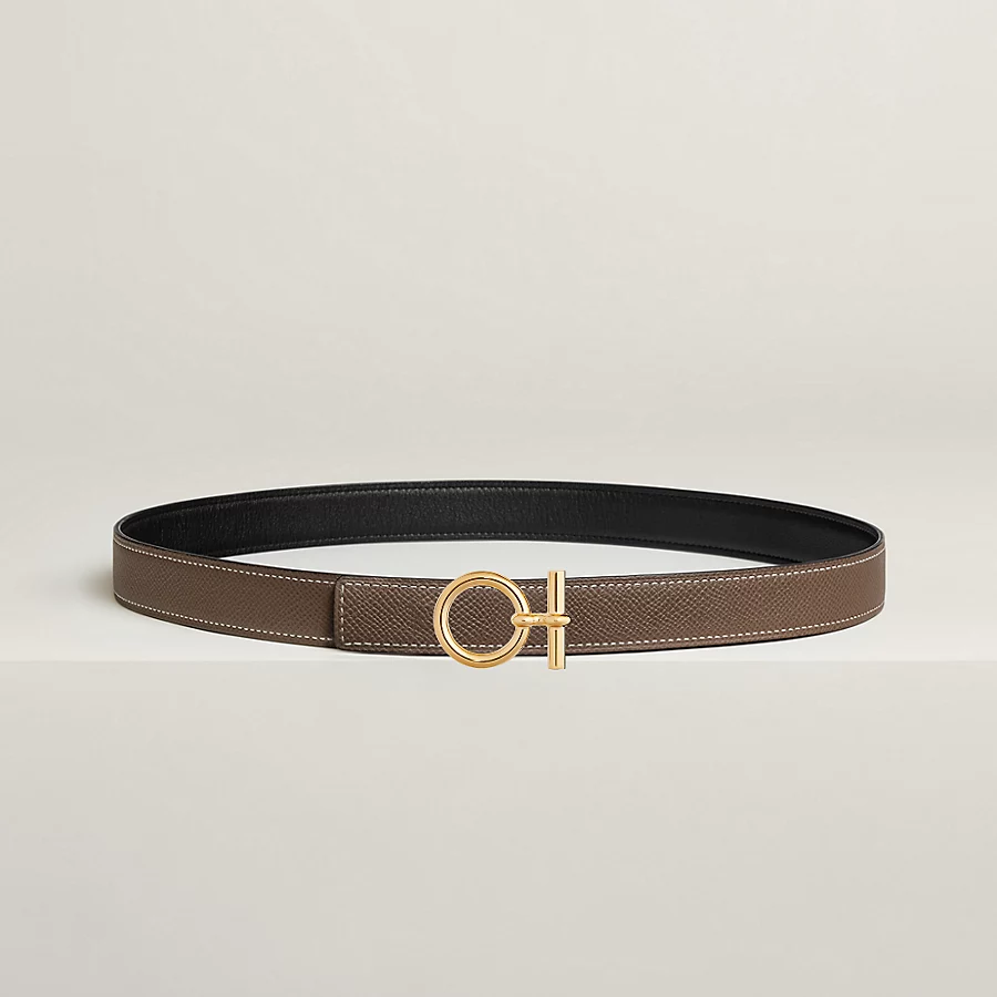 Replicate Flot belt buckle Reversible leather strap 24 mm(1:1 replica)