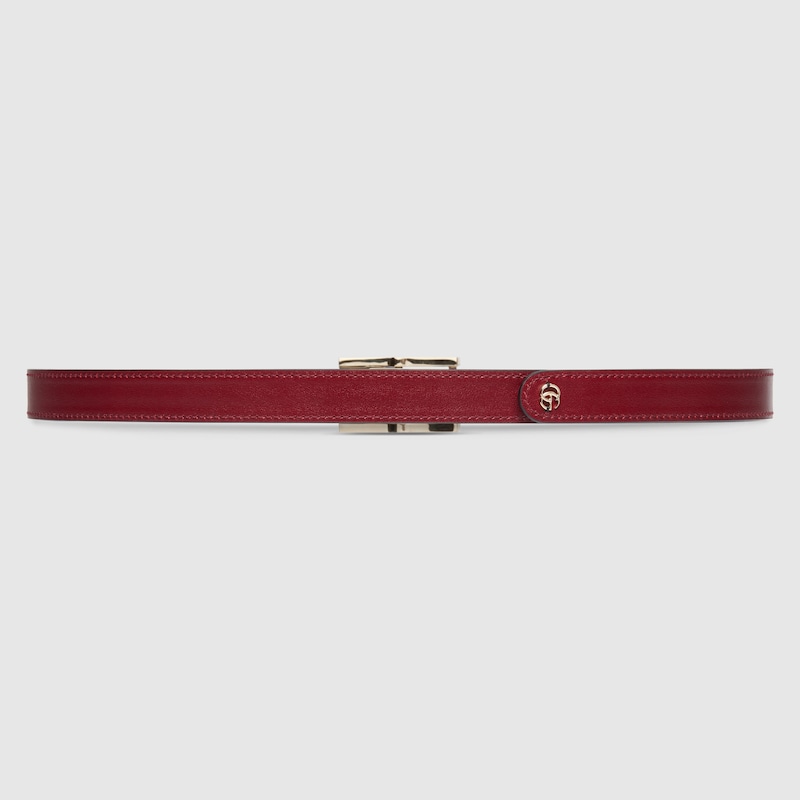 Replicate Reversible thin belt with rectangular buckle(1:1 replica)