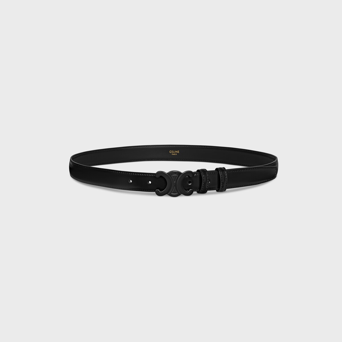 Replicate Medium Triomphe Belt in Taurillon Leather(1:1 replica)