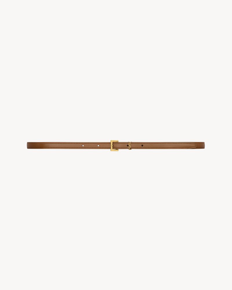 Replicate cassandre extra thin belt in smooth leather(1:1 replica)