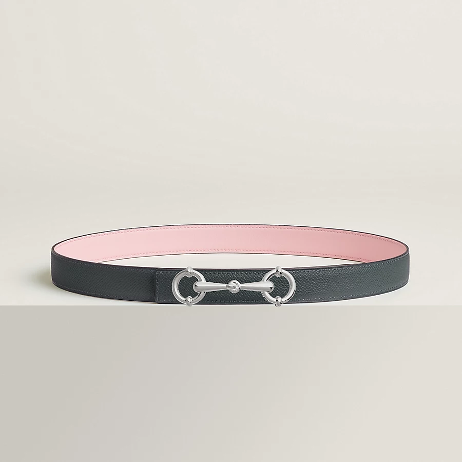 Replicate Lady Rider belt buckle Reversible leather strap 24 mm(1:1 replica)