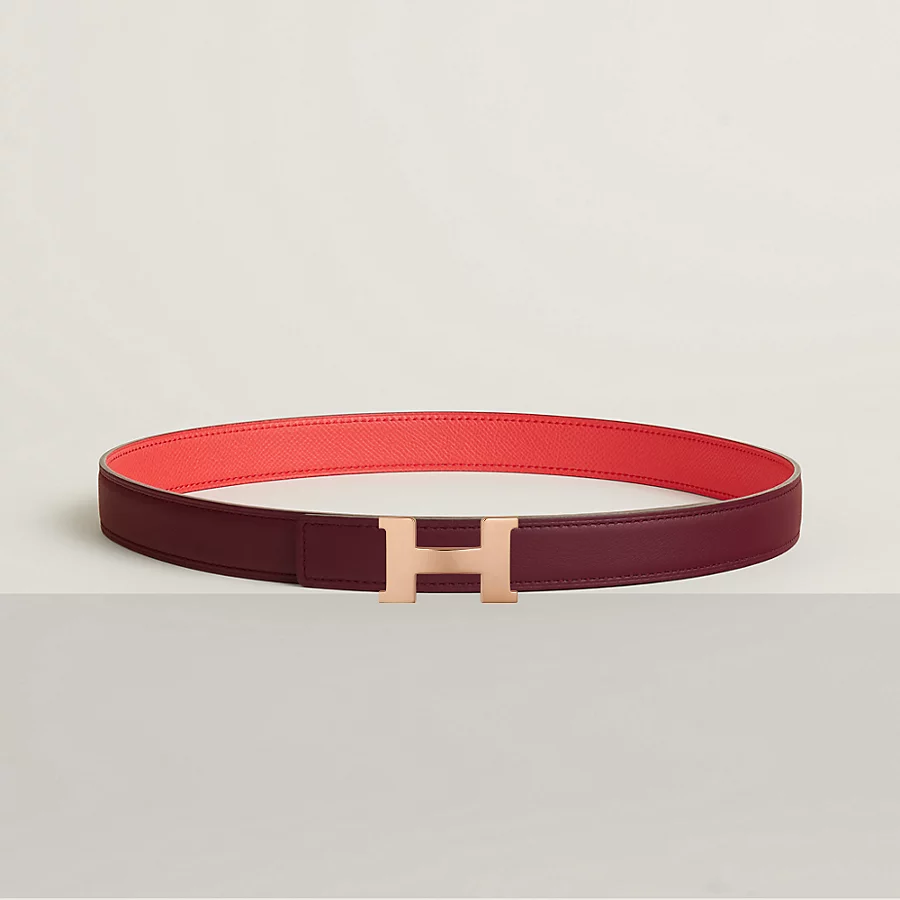 Replicate Mini Constance belt buckle   Reversible leather strap 24 mm(1:1 replica)