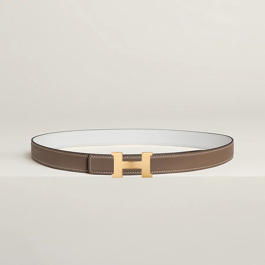 Replicate Mini Constance belt buckle Reversible leather strap 24 mm(1:1 replica)