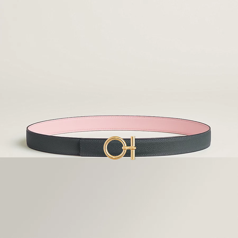 Replicate Flot belt buckle Reversible leather strap 24 mm(1:1 replica)
