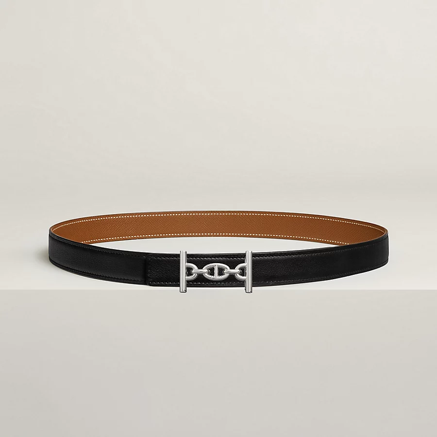 Replicate Lagune belt buckle Reversible leather strap 24 mm(1:1 replica)