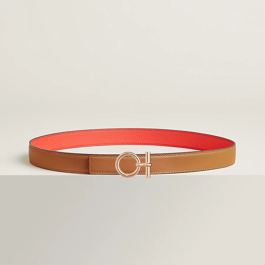 Replicate Flot belt buckle Reversible leather strap 24 mm(1:1 replica)