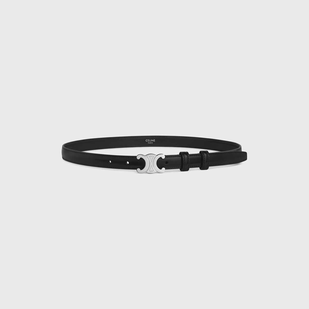 Replicate Small Triomphe Belt in Taurillon Leather(1:1 replica)