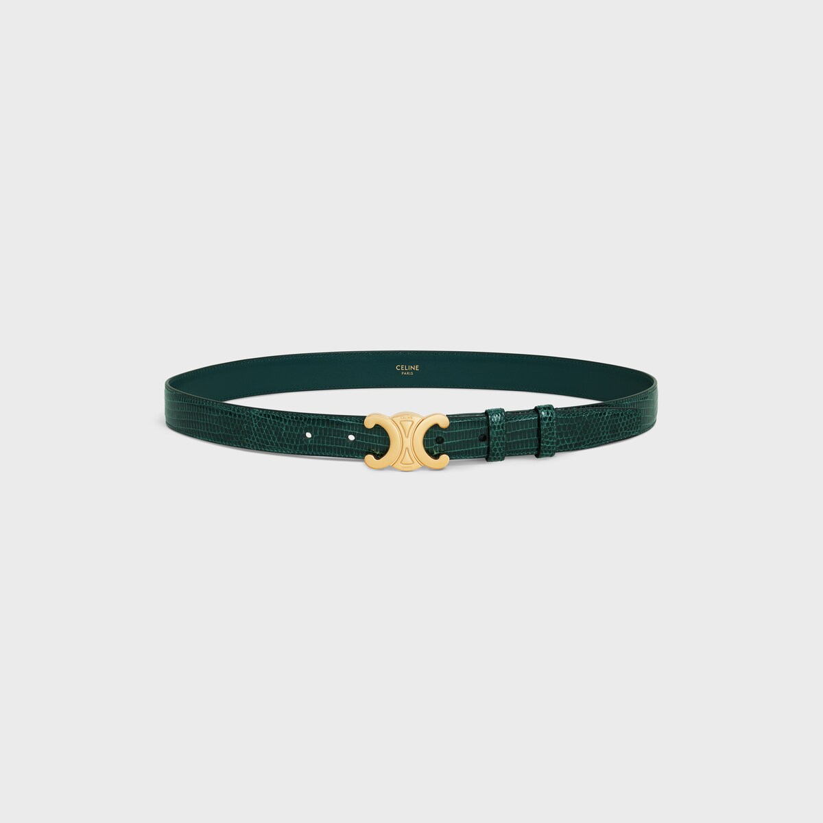 Replicate Medium Triomphe Belt in Lizard(1:1 replica)