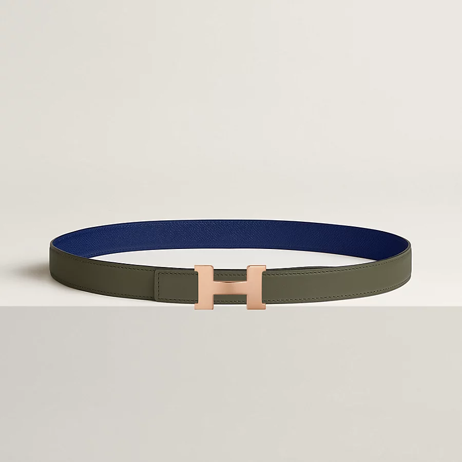 Replicate Mini Constance belt buckle   Reversible leather strap 24 mm(1:1 replica)