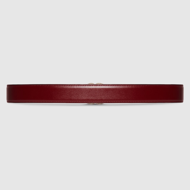 Replicate GG Marmont thin belt with crystals(1:1 replica)