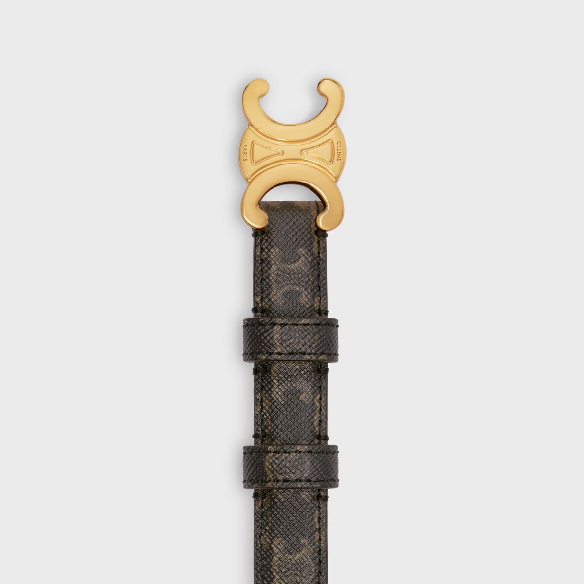 Replicate Small Triomphe Belt in TRIOMPHE CANVAS(1:1 replica)