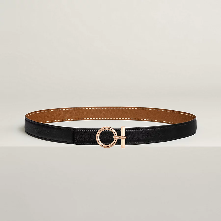 Replicate Flot belt buckle Reversible leather strap 24 mm(1:1 replica)