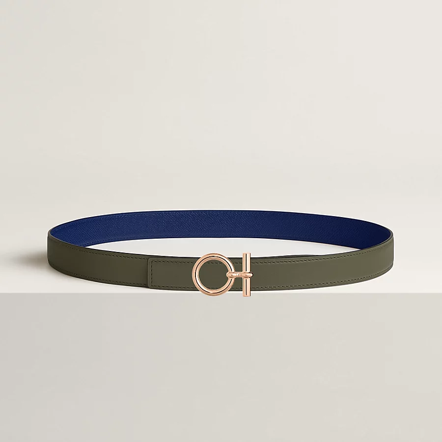 Replicate Flot belt buckle Reversible leather strap 24 mm(1:1 replica)