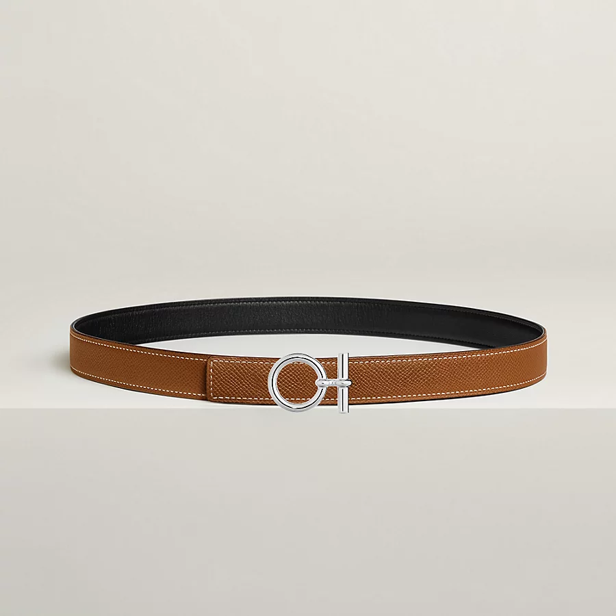 Replicate Flot belt buckle Reversible leather strap 24 mm(1:1 replica)
