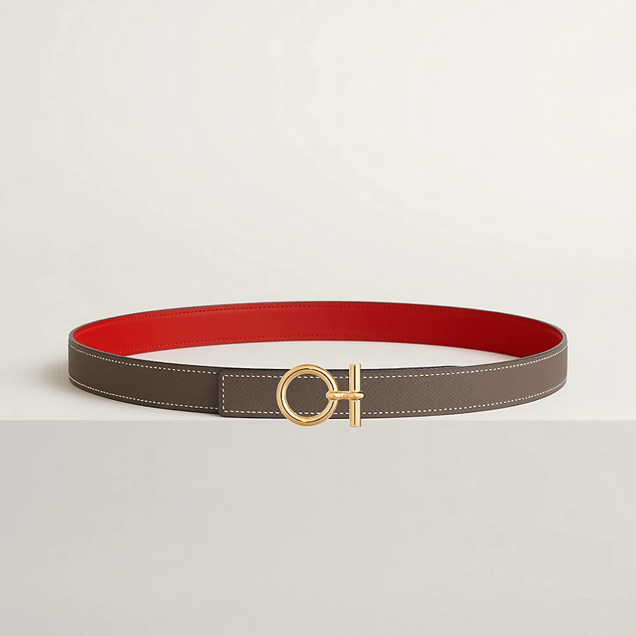 Replicate Flot belt buckle Reversible leather strap 24 mm(1:1 replica)