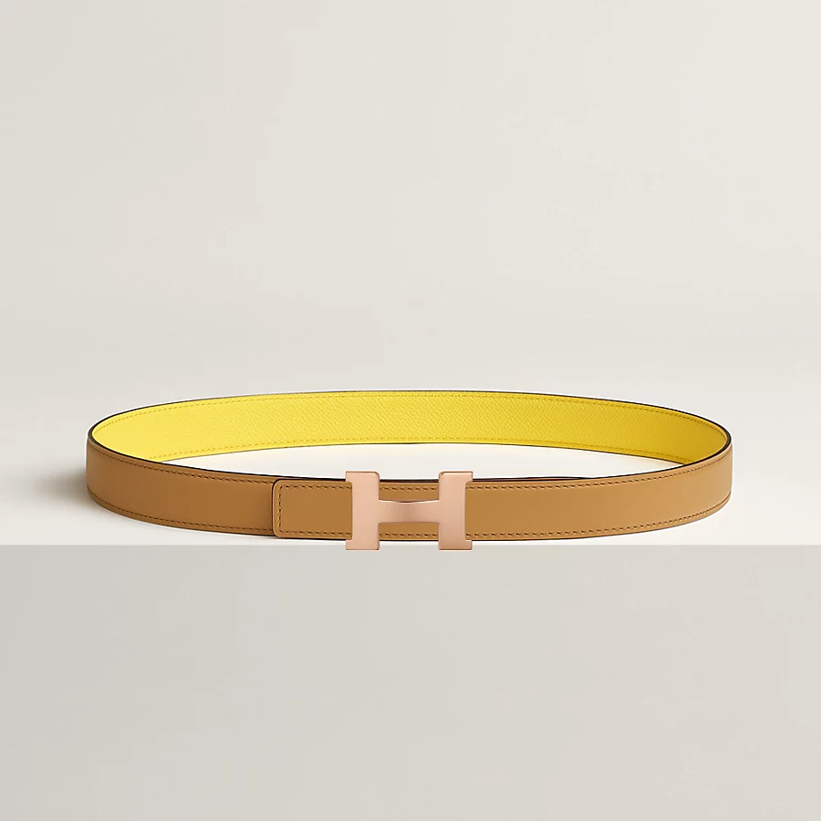 Replicate Mini Constance belt buckle Reversible leather strap 24 mm(1:1 replica)