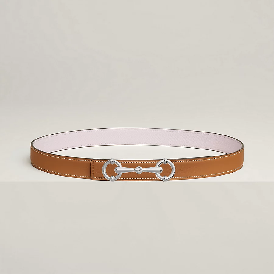 Replicate Lady Rider belt buckle Reversible leather strap 24 mm(1:1 replica)