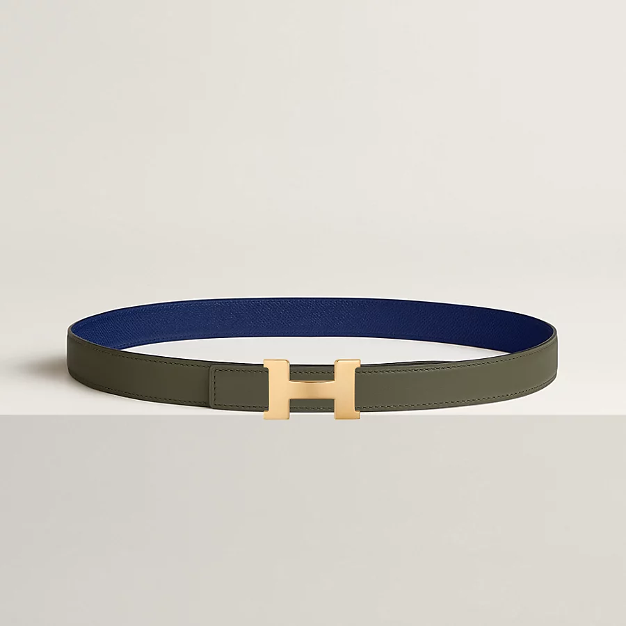 Replicate Mini Constance belt buckle   Reversible leather strap 24 mm(1:1 replica)
