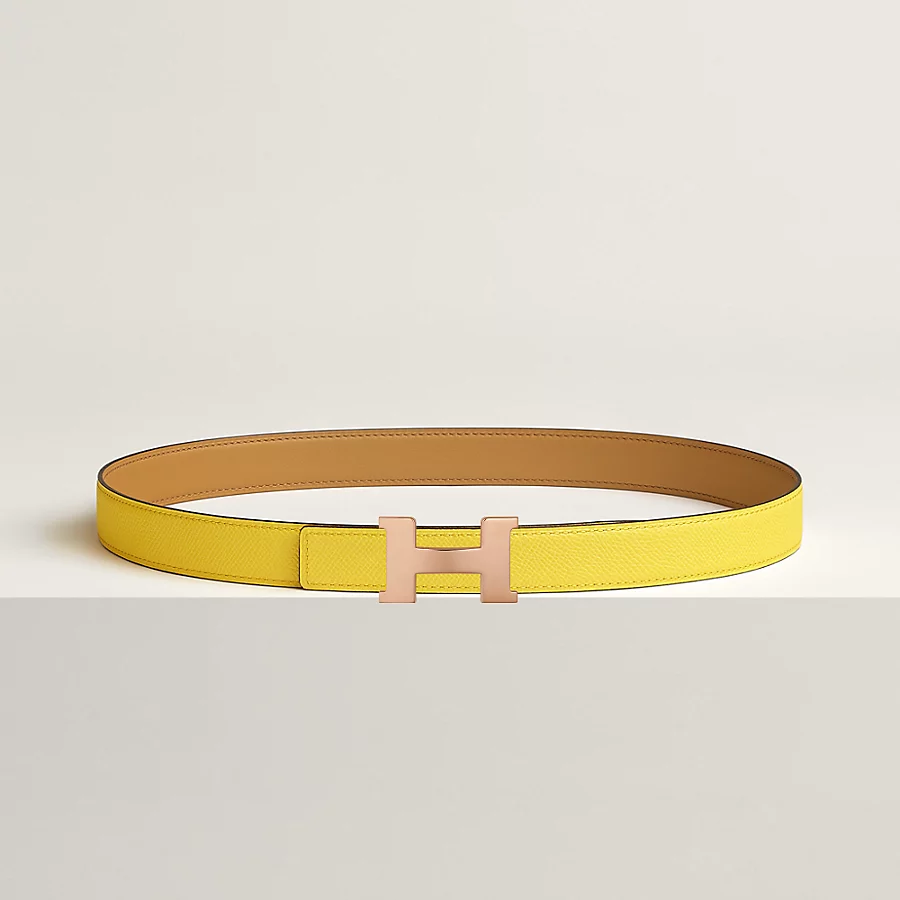 Replicate Mini Constance belt buckle Reversible leather strap 24 mm(1:1 replica)