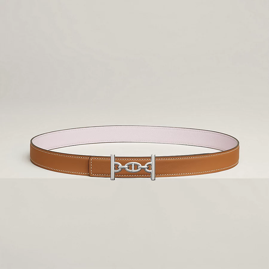Replicate Lagune belt buckle Reversible leather strap 24 mm(1:1 replica)