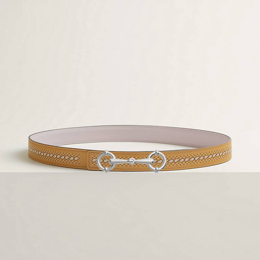 Replicate Lady Rider belt buckle Bandana leather strap 24 mm(1:1 replica)