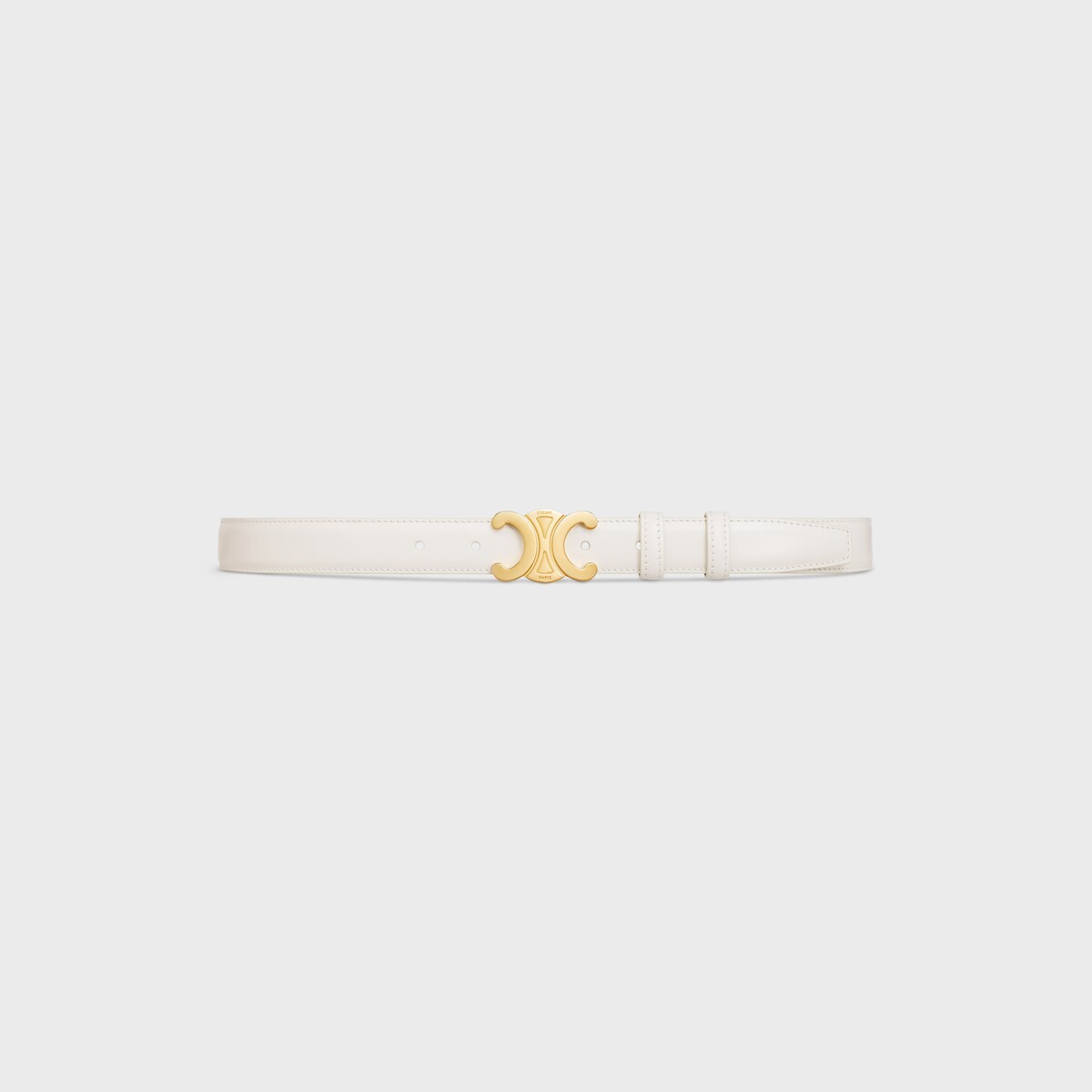 Replicate Medium Triomphe Belt in Taurillon Leather(1:1 replica)