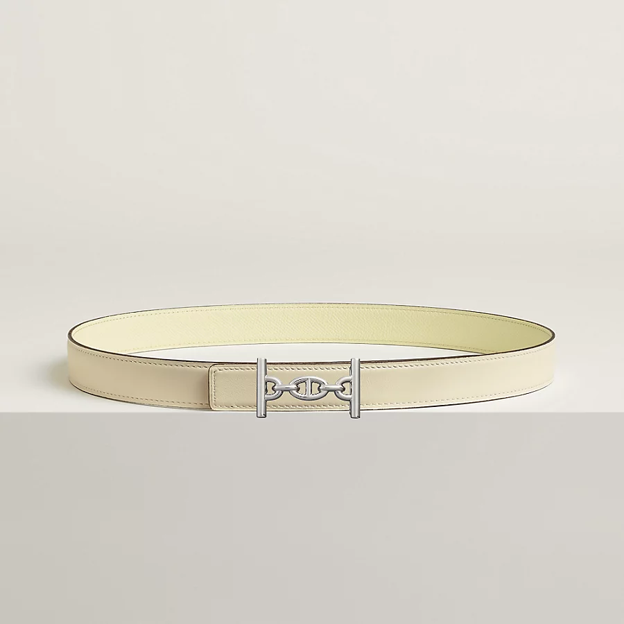 Replicate Lagune belt buckle Reversible leather strap 24 mm(1:1 replica)