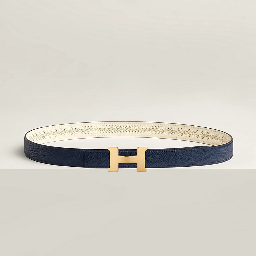 Replicate Mini Constance belt buckle Bandana leather strap 24 mm(1:1 replica)