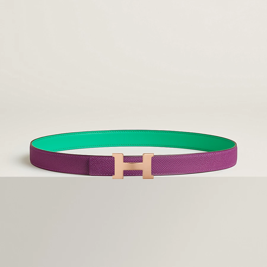 Replicate Mini Constance belt buckle Reversible leather strap 24 mm(1:1 replica)