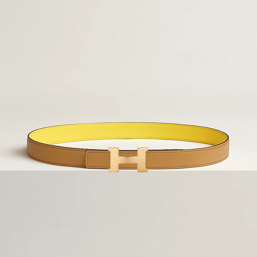 Replicate Mini Constance belt buckle   Reversible leather strap 24 mm(1:1 replica)