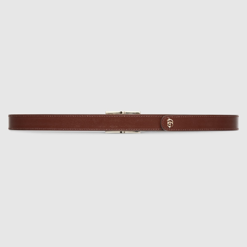 Replicate Reversible thin belt with rectangular buckle(1:1 replica)