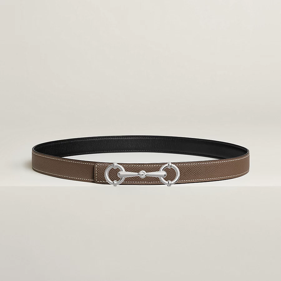 Replicate Lady Rider belt buckle Reversible leather strap 24 mm(1:1 replica)