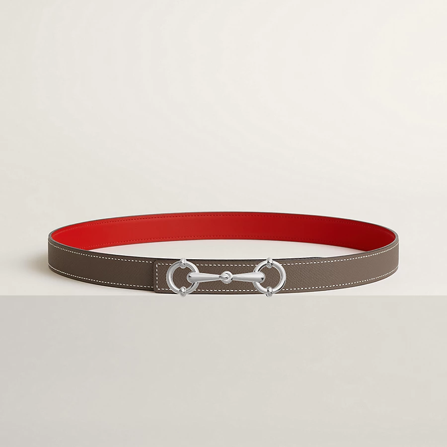 Replicate Lady Rider belt buckle Reversible leather strap 24 mm(1:1 replica)