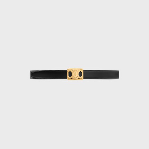 Replicate MEDIUM REVERSIBLE FRAMED TRIOMPHE BELT in TAURILLON(1:1 replica)