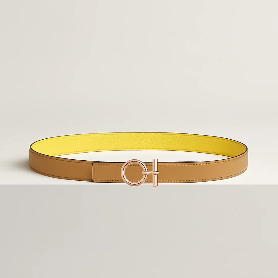 Replicate Flot belt buckle Reversible leather strap 24 mm(1:1 replica)