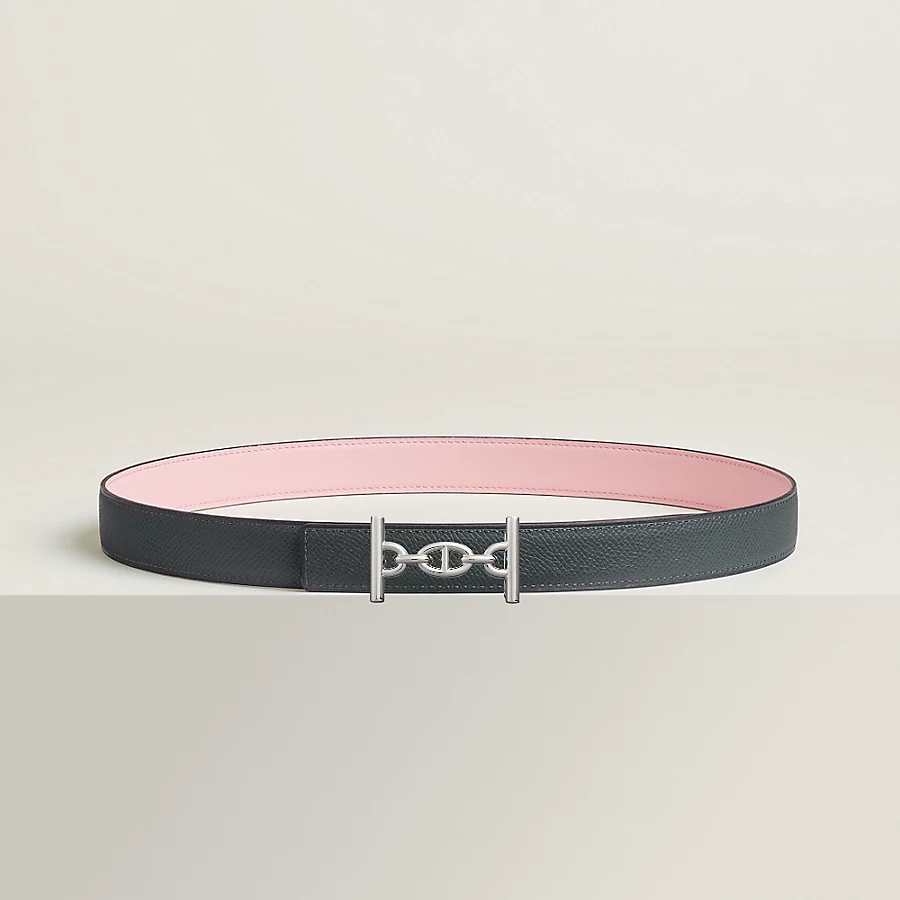 Replicate Lagune belt buckle Reversible leather strap 24 mm(1:1 replica)