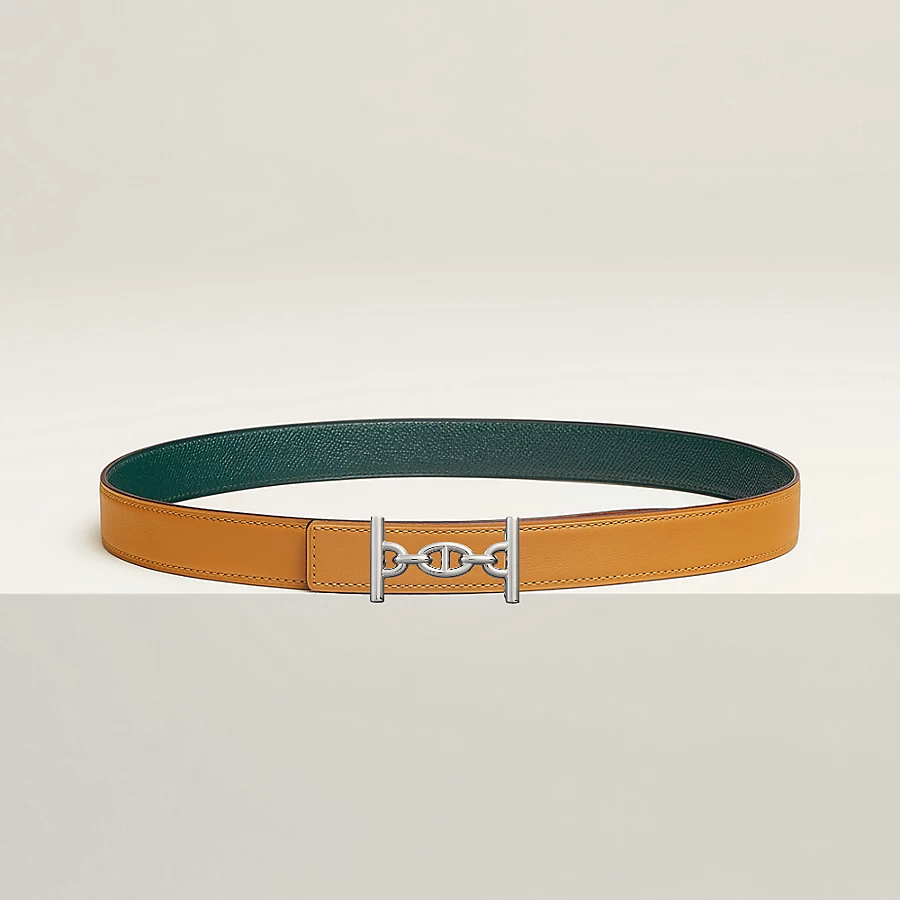 Replicate Lagune belt buckle Reversible leather strap 24 mm(1:1 replica)