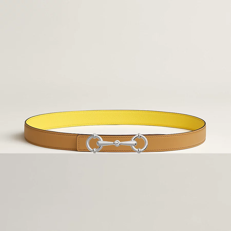 Replicate Lady Rider belt buckle Reversible leather strap 24 mm(1:1 replica)