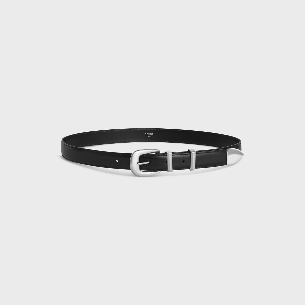 Replicate MEDIUM WESTERN BELT in Taurillon Leather(1:1 replica)