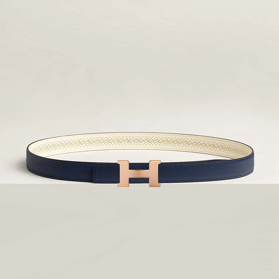 Replicate Mini Constance belt buckle Bandana leather strap 24 mm(1:1 replica)