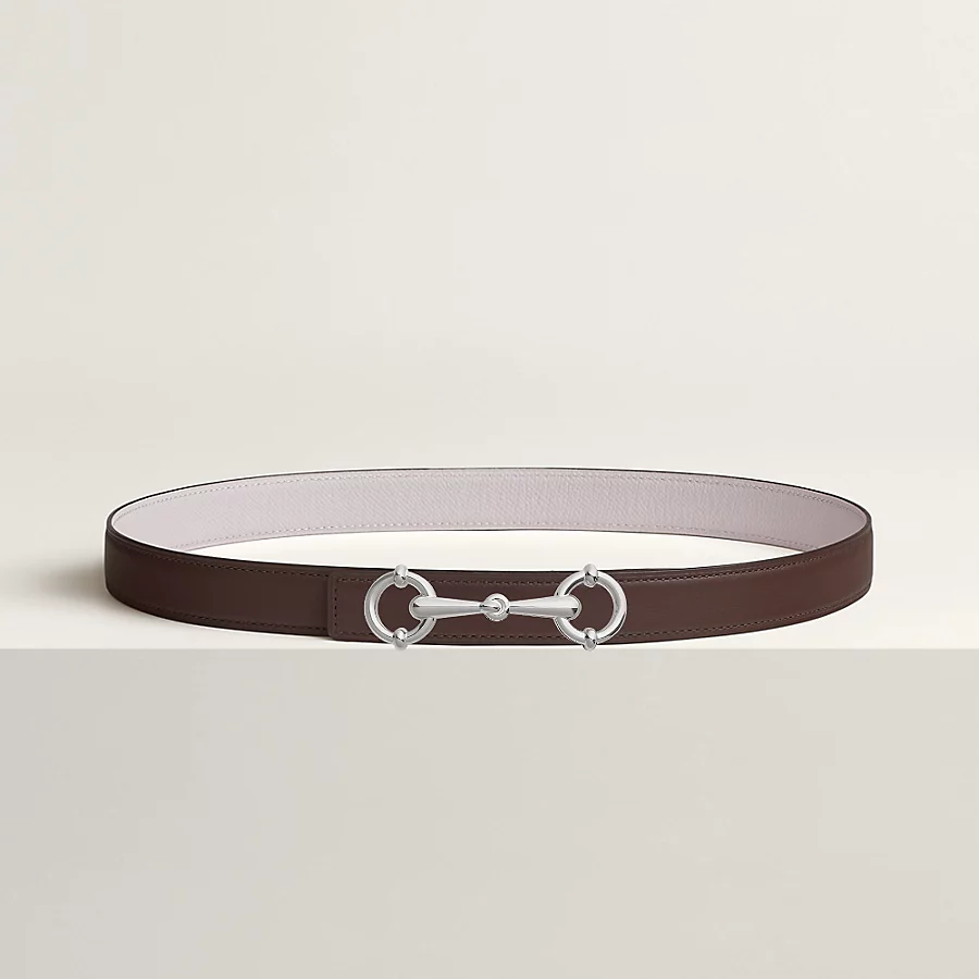 Replicate Lady Rider belt buckle Reversible leather strap 24 mm(1:1 replica)