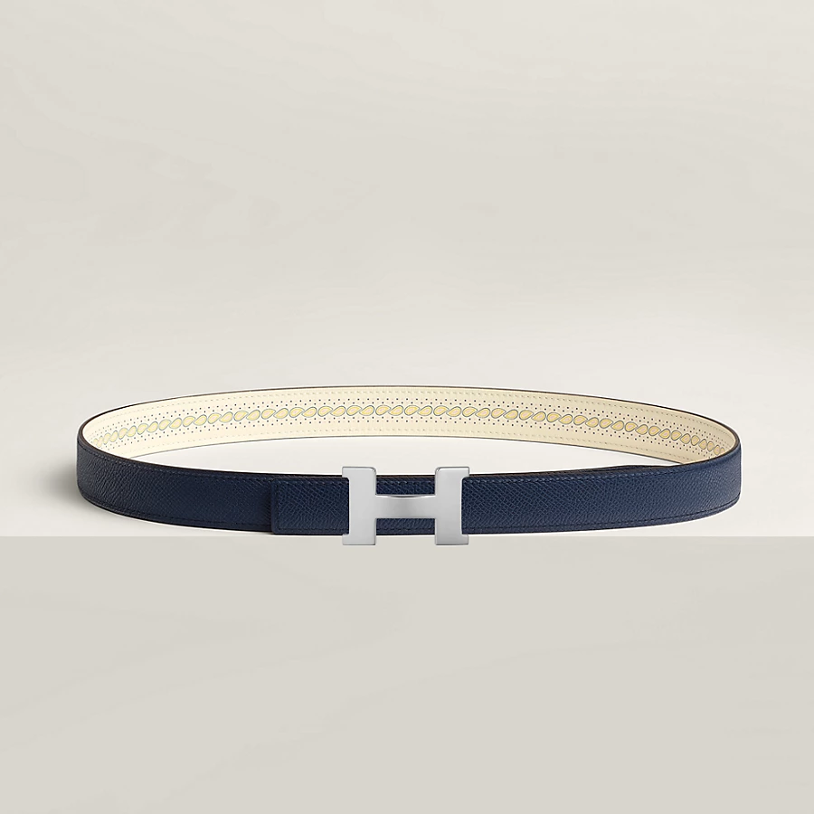 Replicate Mini Constance belt buckle Bandana leather strap 24 mm(1:1 replica)