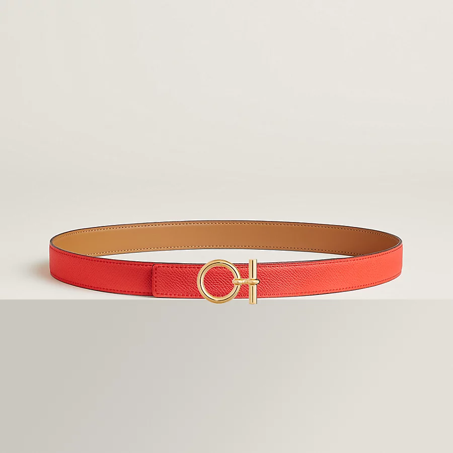 Replicate Flot belt buckle Reversible leather strap 24 mm(1:1 replica)