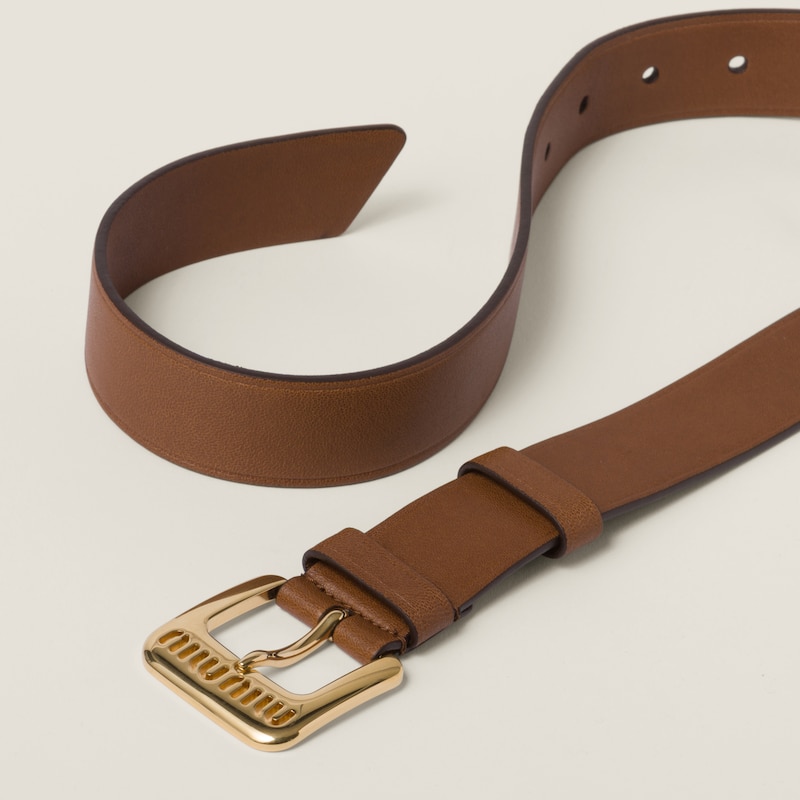 Replicate Nappa leather belt(1:1 replica)