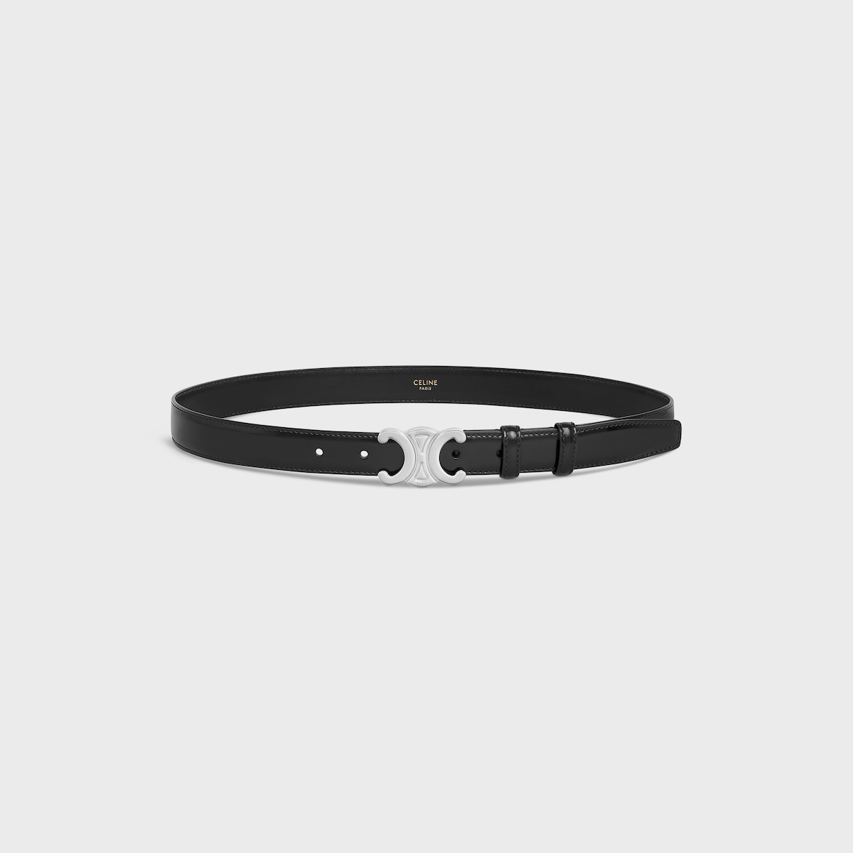 Replicate Medium Triomphe Belt in Taurillon Leather(1:1 replica)
