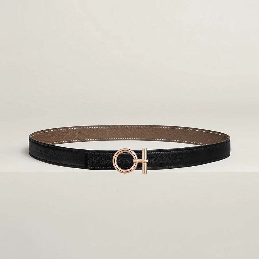 Replicate Flot belt buckle Reversible leather strap 24 mm(1:1 replica)