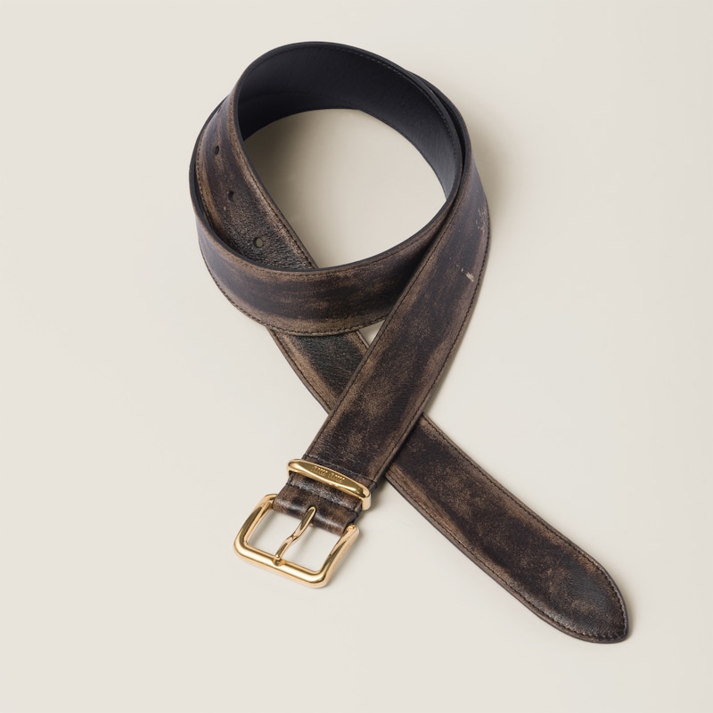 Replicate Nappa leather belt(1:1 replica)