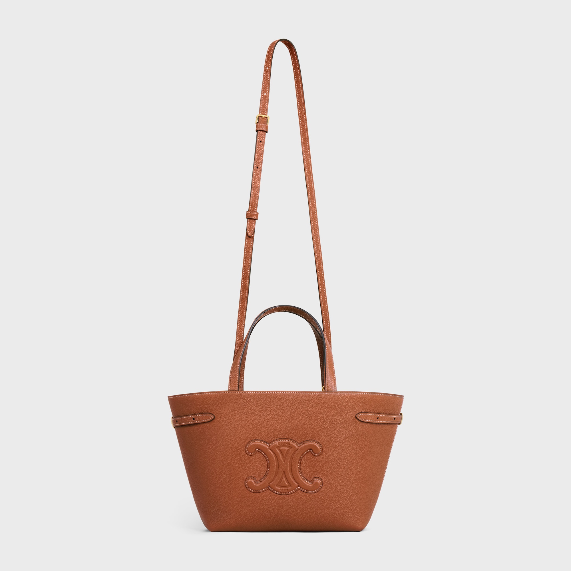 Replicate MINI CABAS ANAIS CUIR TRIOMPHE IN GRAINED CALFSKIN(1:1 replica)